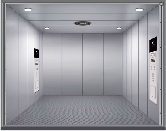 0.5m/S 3000-5000kg Small Villa Home Apartment Car Elevator Without Machine Room